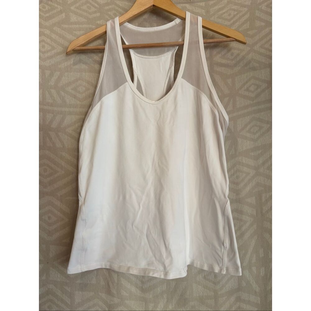 Lululemon‎ Sculpt Tank II Relaxed fit white